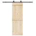 Set feronerie pentru uși glisante, negru, 200 cm, oțel - WALTI WALTI