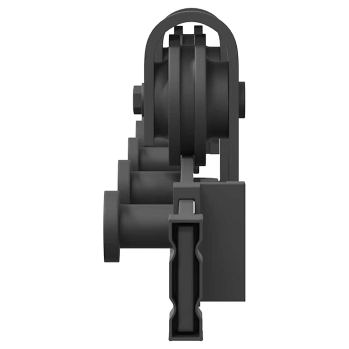 Set feronerie pentru uși glisante, negru, 152,5 cm, oțel - WALTI WALTI