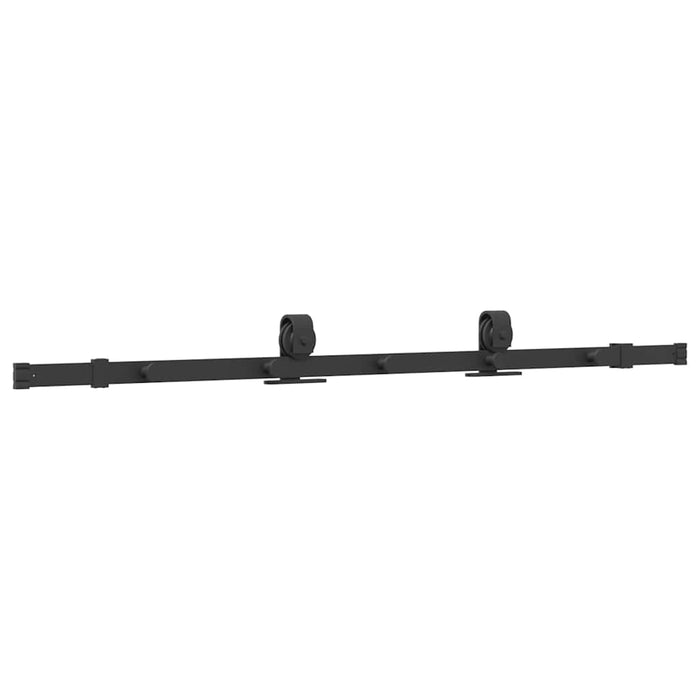 Set feronerie pentru uși glisante, negru, 152,5 cm, oțel - WALTI WALTI