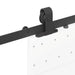Set feronerie pentru uși glisante, negru, 152,5 cm, oțel - WALTI WALTI
