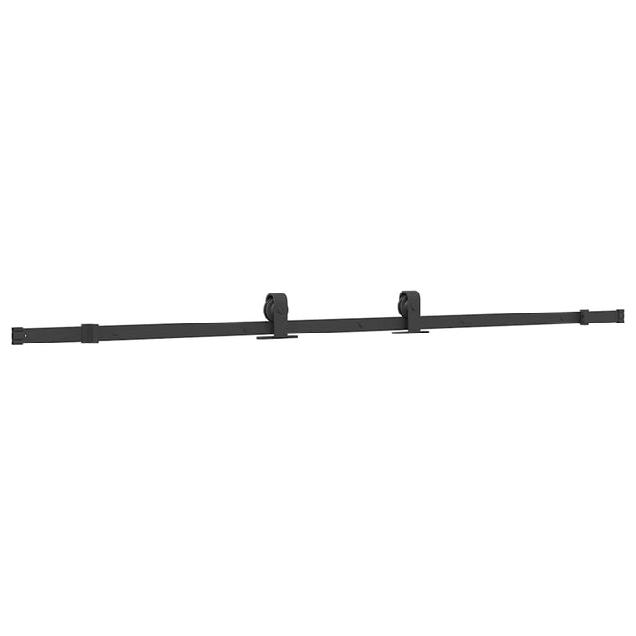 Set feronerie pentru uși glisante, negru, 213 cm, oțel - WALTI WALTI