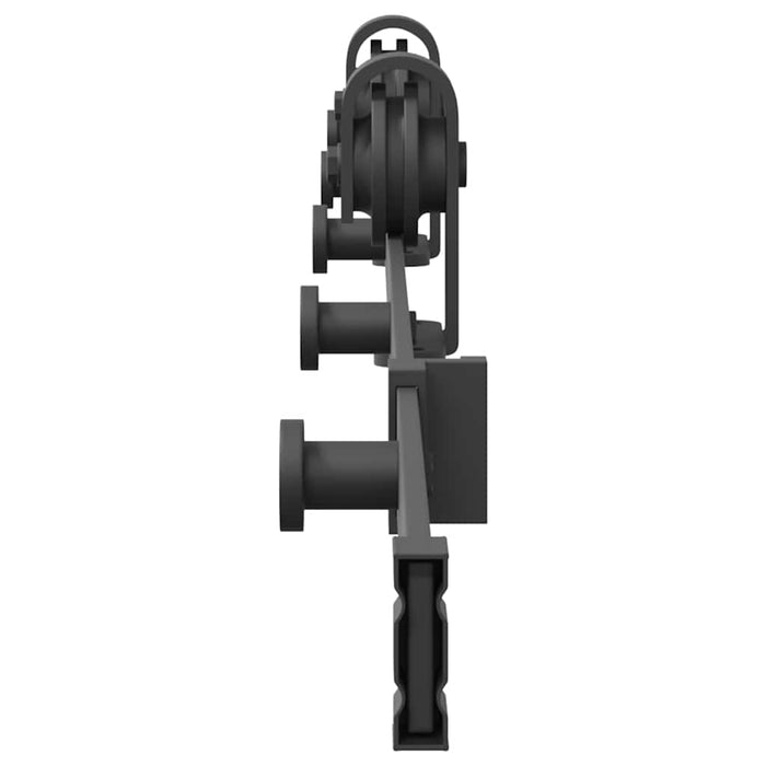 Set feronerie pentru uși glisante, negru, 213 cm, oțel - WALTI WALTI
