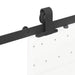 Set feronerie pentru uși glisante, negru, 213 cm, oțel - WALTI WALTI
