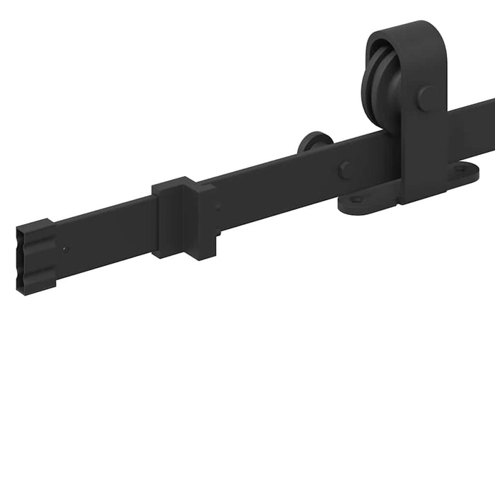 Set feronerie pentru uși glisante, negru, 213 cm, oțel - WALTI WALTI