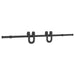 Set feronerie pentru ușă glisantă, negru, 183 cm, oțel - WALTI WALTI