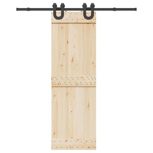 Set feronerie pentru ușă glisantă, negru, 183 cm, oțel - WALTI WALTI
