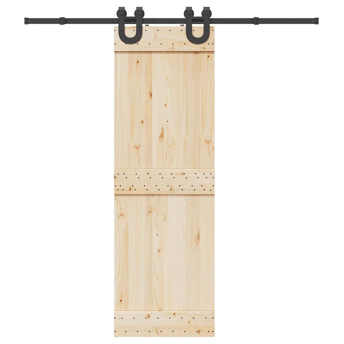 Set feronerie pentru uși glisante, negru, 200 cm, oțel - WALTI WALTI