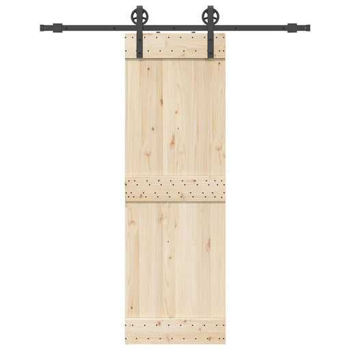 Set feronerie pentru ușă glisantă, negru, 183 cm, oțel - WALTI WALTI