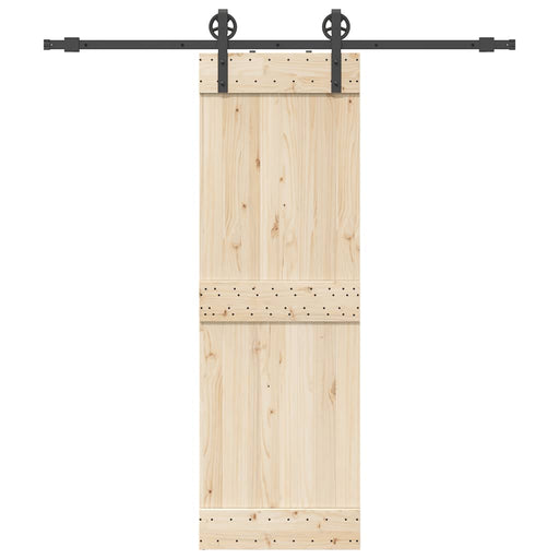 Set feronerie pentru uși glisante, negru, 200 cm, oțel - WALTI WALTI