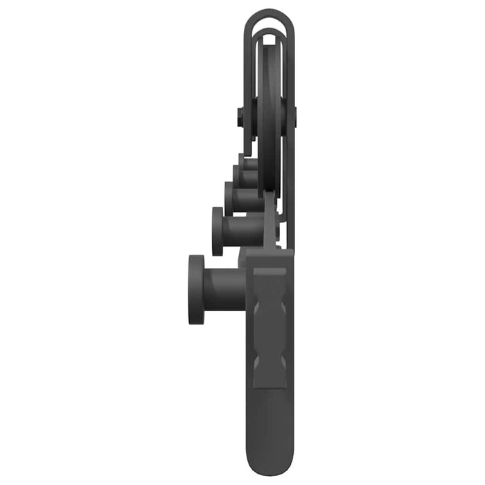 Set feronerie pentru uși glisante, negru, 200 cm, oțel - WALTI WALTI