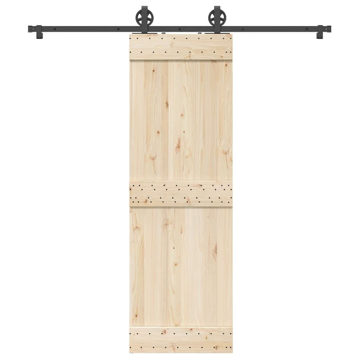 Set feronerie pentru uși glisante, negru, 200 cm, oțel - WALTI WALTI