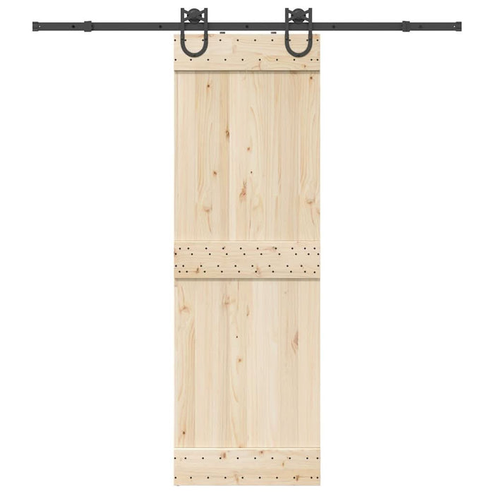 Set feronerie pentru uși glisante, negru, 200 cm, oțel - WALTI WALTI