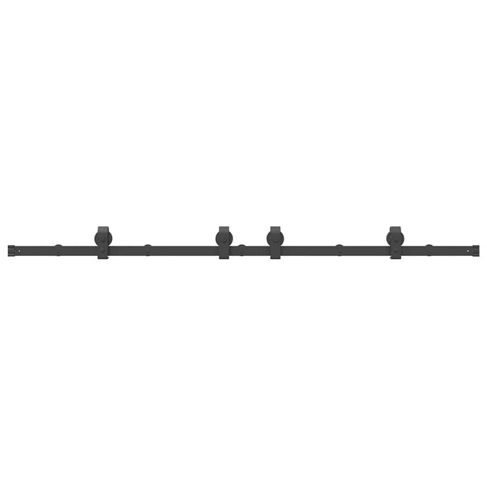 Set feronerie pentru ușă glisantă, negru, 183 cm, oțel - WALTI WALTI