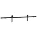 Set feronerie pentru ușă glisantă, negru, 183 cm, oțel - WALTI WALTI