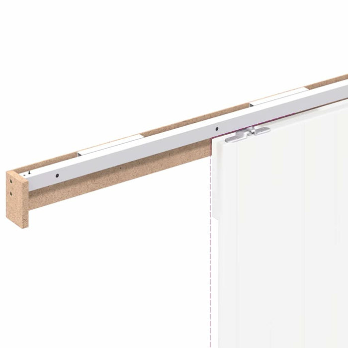 Set de feronerie pentru uși glisante 183 cm din aliaj aluminiu - WALTI WALTI