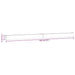Set de feronerie pentru uși glisante 183 cm din aliaj aluminiu - WALTI WALTI