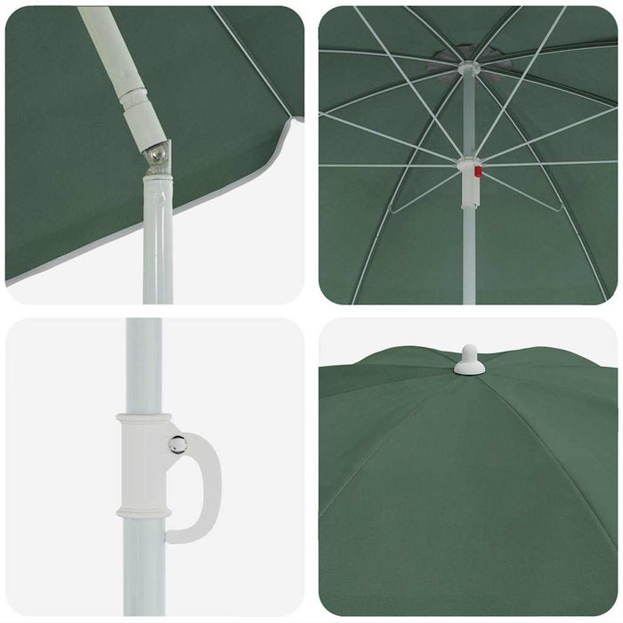 Parasol de Grădină Poliester 170T Verde WALTI