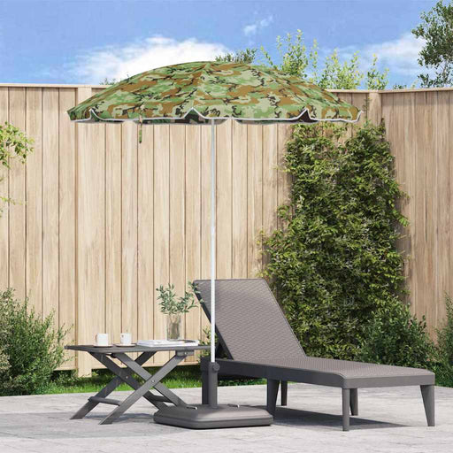 Parasol de Plajă Camuflaj 161 x 193 cm Poliester - WALTI WALTI