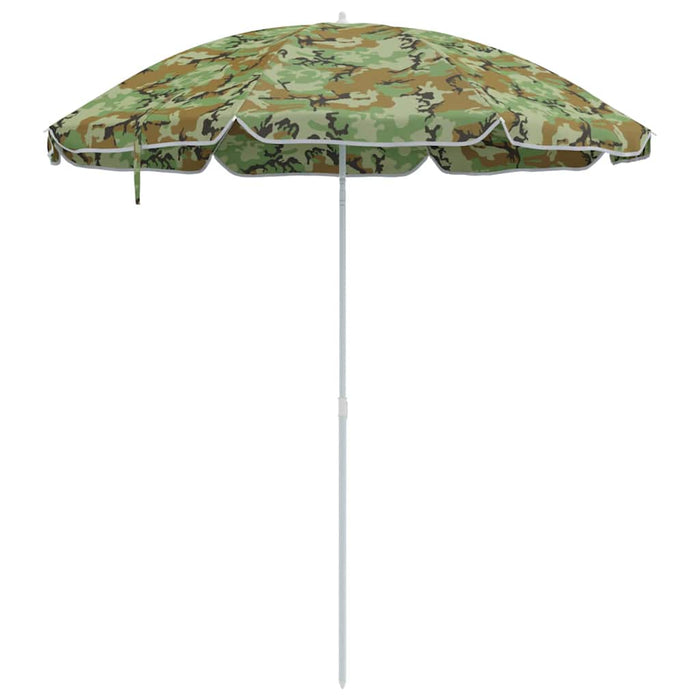 Parasol de Plajă Camuflaj 206 x 206 x 212 cm Poliester și metal - WALTI WALTI