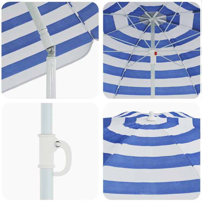 Parasol de Grădină 263 x 263 x 272 cm Poliester 170T - WALTI WALTI
