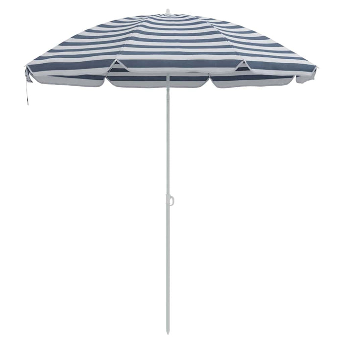 Parasol de Plajă albastru 263 x 263 x 272 cm Poliester și metal - WALTI WALTI