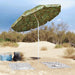Parasol de Plajă Verde 263 x 263 x 272 cm Poliester și metal - WALTI WALTI