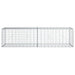 Coș gabion cu capac, 200x50x50 cm, fier galvanizat - WALTI WALTI