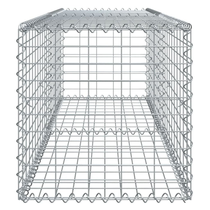 Coș gabion cu capac, 200x50x50 cm, fier galvanizat - WALTI WALTI