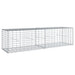 Coș gabion cu capac, 200x50x50 cm, fier galvanizat - WALTI WALTI