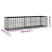 Coș gabion cu capac, 200x50x50 cm, fier galvanizat - WALTI WALTI