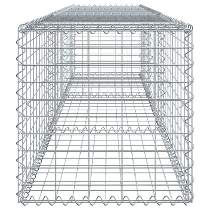 Coș gabion cu capac, 300x50x50 cm, fier galvanizat - WALTI WALTI