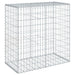 Coș gabion cu capac, argintiu, 100x50x100 cm, fier galvanizat - WALTI WALTI