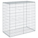 Coș gabion cu capac, argintiu, 100x50x100 cm, fier galvanizat - WALTI WALTI
