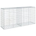 Coș gabion cu capac, 200x50x100 cm, fier galvanizat - WALTI WALTI