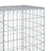 Coș gabion cu capac, 200x50x100 cm, fier galvanizat - WALTI WALTI