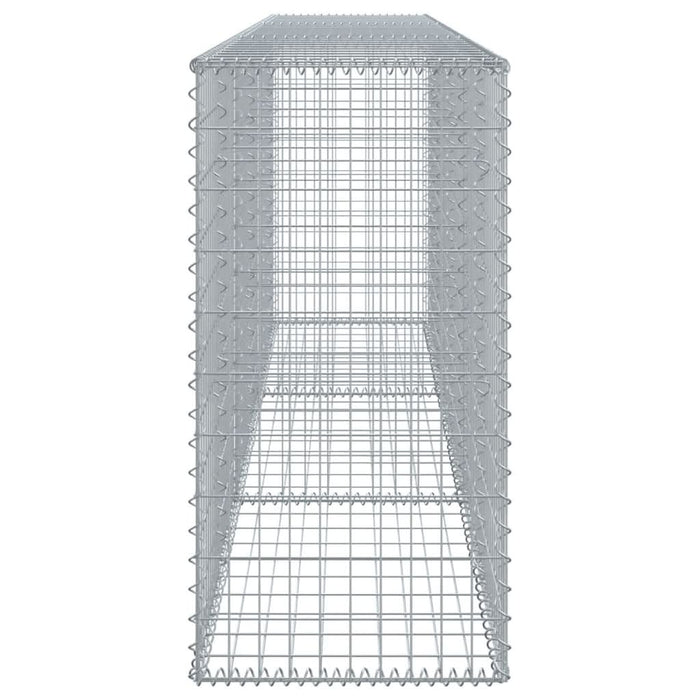 Coș gabion cu capac, 300x50x100 cm, fier galvanizat - WALTI WALTI