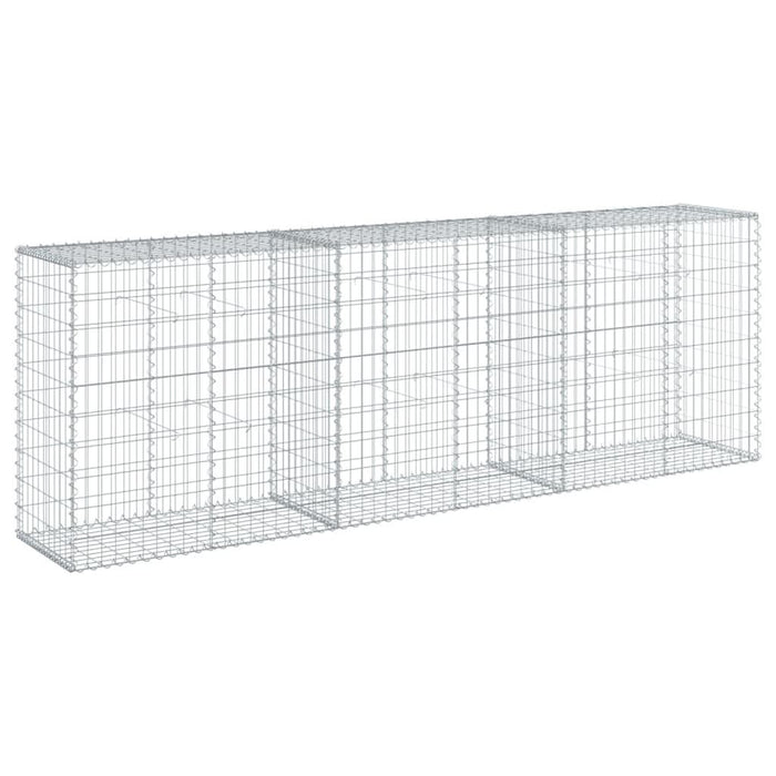 Coș gabion cu capac, 300x50x100 cm, fier galvanizat - WALTI WALTI