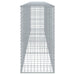 Coș gabion cu capac, 400x50x100 cm, fier galvanizat - WALTI WALTI