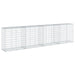 Coș gabion cu capac, 400x50x100 cm, fier galvanizat - WALTI WALTI
