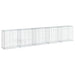 Coș gabion cu capac, 500x50x100 cm, fier galvanizat - WALTI WALTI