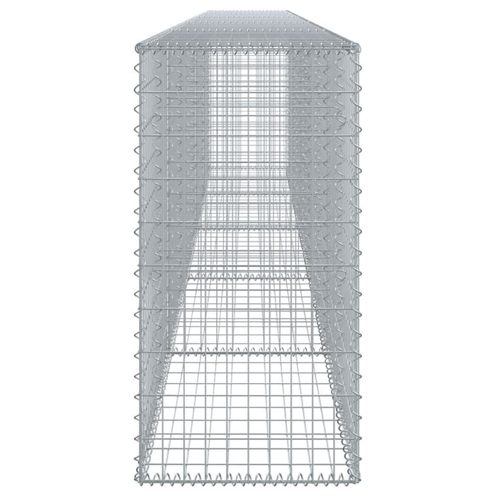 Coș gabion cu capac, 500x50x100 cm, fier galvanizat - WALTI WALTI