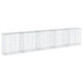 Coș gabion cu capac, 500x50x100 cm, fier galvanizat - WALTI WALTI