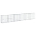 Coș gabion cu capac, argintiu, 600x50x100 cm, fier galvanizat - WALTI WALTI