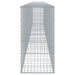 Coș gabion cu capac, argintiu, 600x50x100 cm, fier galvanizat - WALTI WALTI