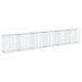 Coș gabion cu capac, argintiu, 600x50x100 cm, fier galvanizat - WALTI WALTI