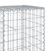 Coș gabion cu capac, 700x50x100 cm, fier galvanizat - WALTI WALTI