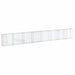 Coș gabion cu capac, 800x50x100 cm, fier galvanizat - WALTI WALTI