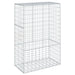 Coș gabion cu capac, 100x50x150 cm, fier galvanizat - WALTI WALTI
