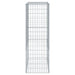 Coș gabion cu capac, 100x50x150 cm, fier galvanizat - WALTI WALTI