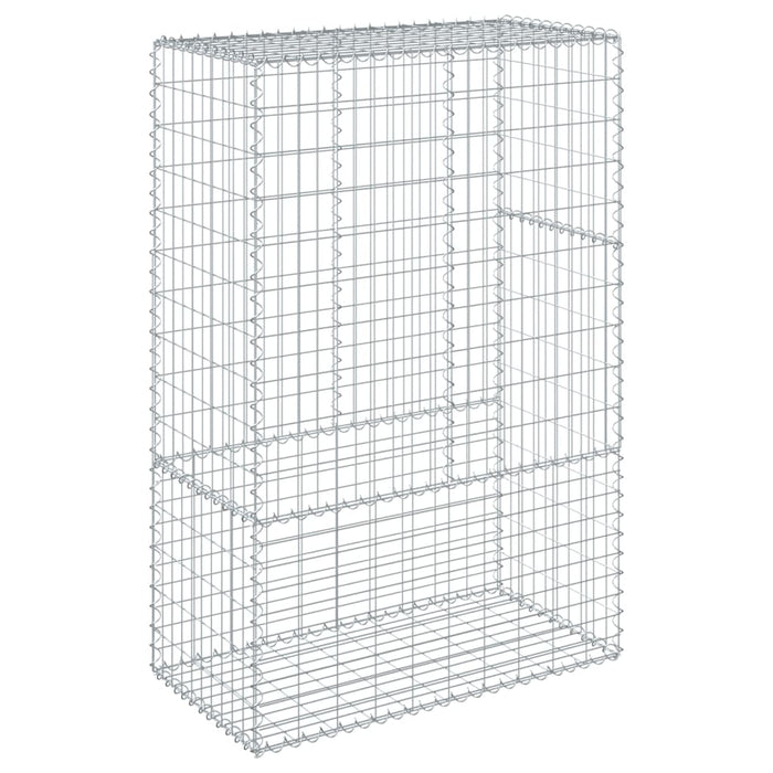 Coș gabion cu capac, 100x50x150 cm, fier galvanizat - WALTI WALTI